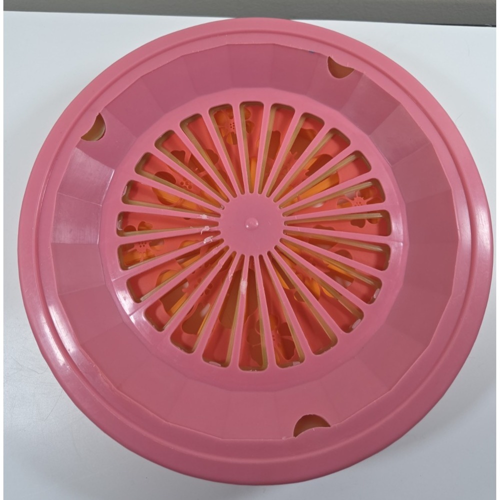 12 Reusable Plastic Paper Plate Holders Assorted Colors/Design Picnic Camping - Picture 3 of 4